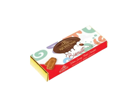 Richie way Kunafa Biscuit Chocolate 140g - CAFELAX