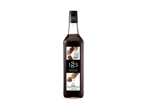 1883 Chocolate Hazelnut Syrup 1L - CAFELAX