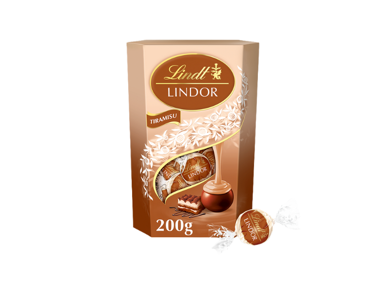 Lindt Lindor Tiramisu Milk Chocolate Truffles 200g