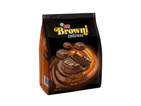 Eti Browni Intense Chocolate With Caramel 10 Pieces - 160g