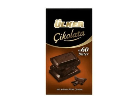Ülker Dark Chocolate 60% - 70g - CAFELAX