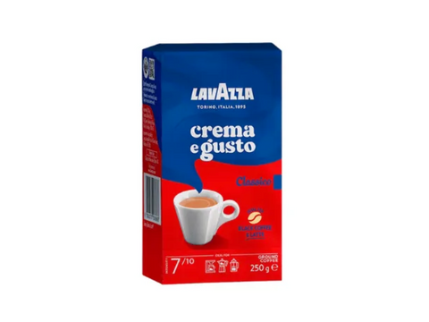 Lavazza Crema E Gusto Classico Ground Coffee 250g - CAFELAX