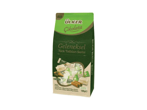 Ülker White Chocolate With Pistachio and Baklava 120g - CAFELAX