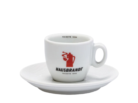 Hausbrandt Espresso Cup & Saucer - CAFELAX