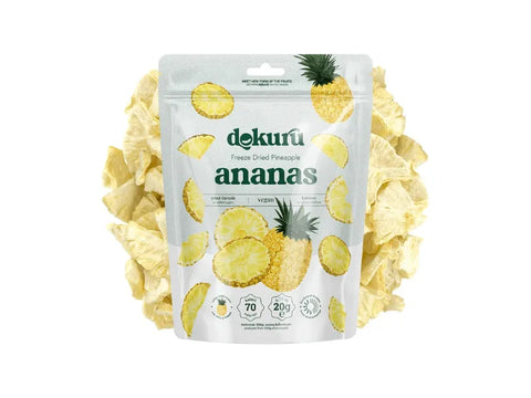 Dokuru Freeze dried Pineapple Fruit 20g - CAFELAX