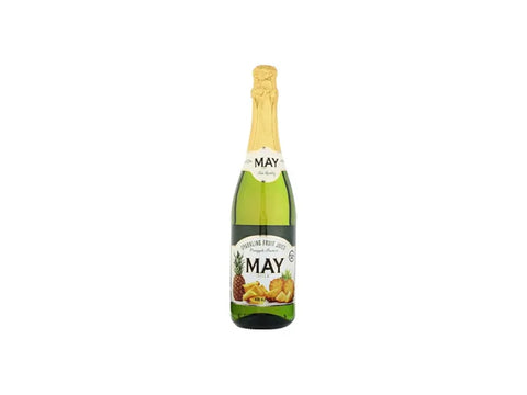 MAY GOLD Pineapple Sparkling Fruit Juice 750ML - CAFELAX