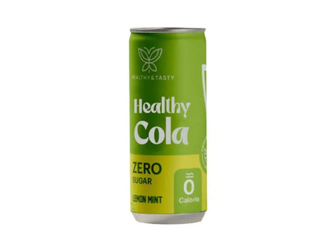 Healthy&Tasty Healthy Zero Sugar Lemon Mint Drink 330ml - CAFELAX