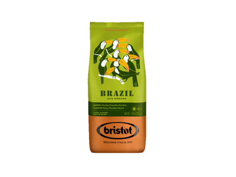 Bristot Brazil Whole Beans Coffee 225g - CAFELAX