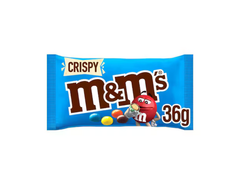 M&M's Milk Crispy Chocolate 36g - CAFELAX