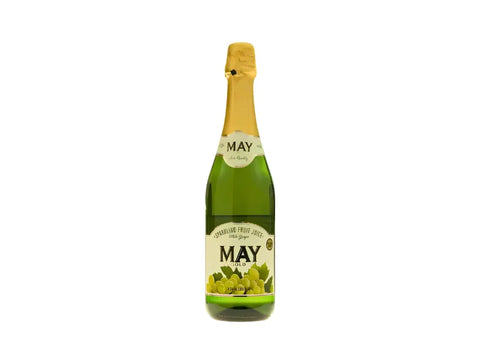 MAY GOLD White Grape Sparkling Fruit Juice 750ml - CAFELAX