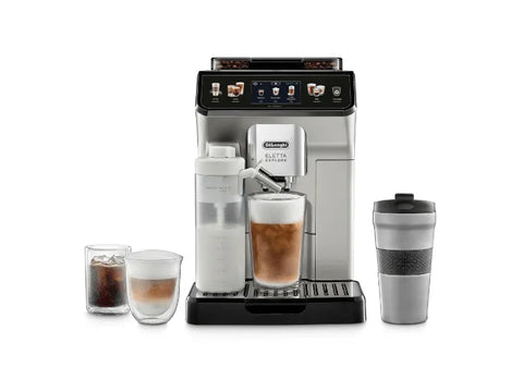 De'Longhi Eletta Explore Bean To Cup Espresso Machine - +50 Hot & Cold Drinks - CAFELAX