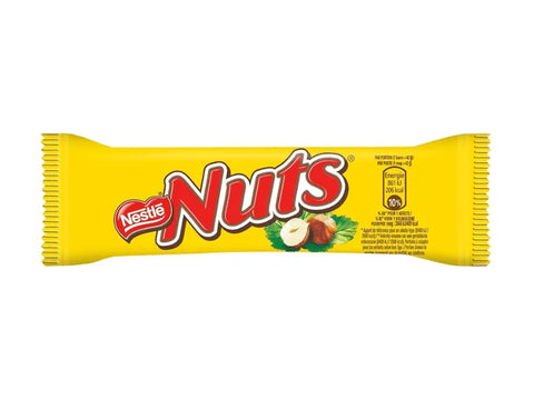 Nestlé Nuts Chocolate Bar with Nut and Caramel 42g - CAFELAX
