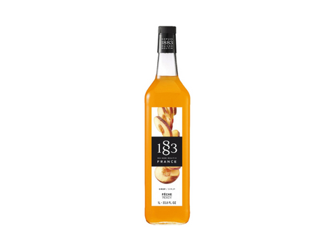 1883 Peach Syrup 1L - CAFELAX