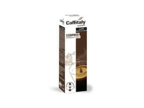 Caffitaly System Espresso Forte Coffee Capsules - 10 Capsules - CAFELAX