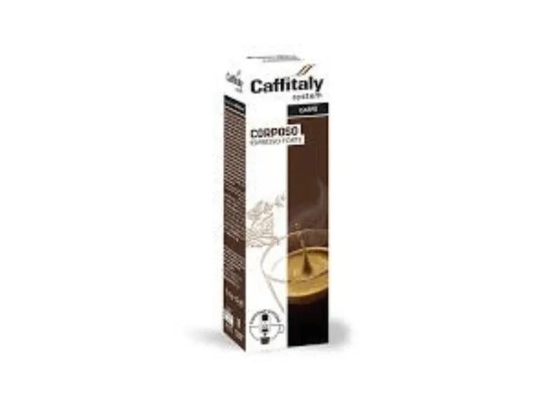 Caffitaly System Espresso Forte Coffee Capsules 10 Capsules