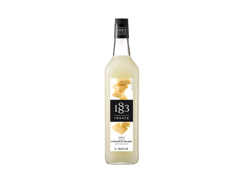 1883 White Chocolate Syrup 1L - CAFELAX