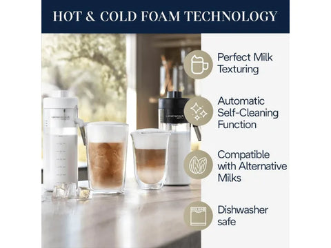De'Longhi Eletta Explore Bean To Cup Espresso Machine - +50 Hot & Cold Drinks - CAFELAX