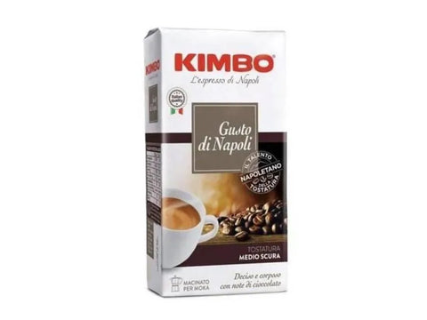 Kimbo Gusto Di Napoli Ground Coffee 250g - CAFELAX