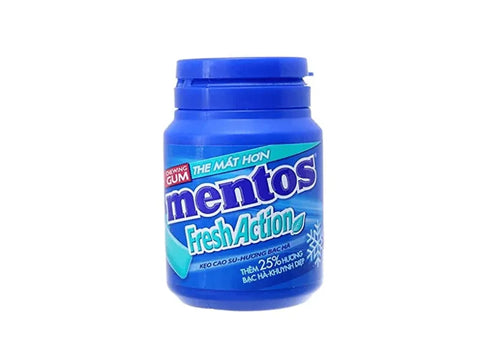 Mentos Fresh Action Gum - 56g - CAFELAX
