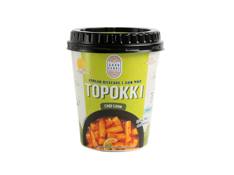 Topokki Korean Rice Cake Chili Lime 113g - CAFELAX