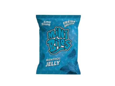 Mint Bites Fresh Breath Menthol Jelly Extra Strong 25g - CAFELAX