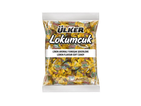 Ulker Lokumcuk Lemon Flavored Soft Candy 1 kg - CAFELAX