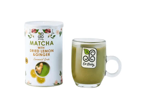Dr.Baby Matcha With Dried Lemon & Ginger 125g - CAFELAX
