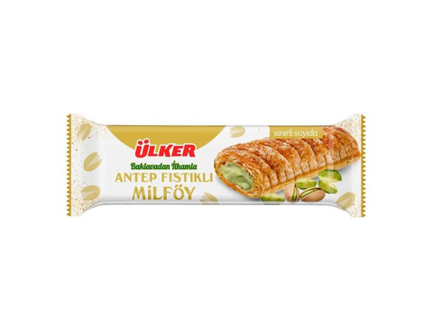 Ülker Puff Pastry With Pistachio Cream 28g - CAFELAX