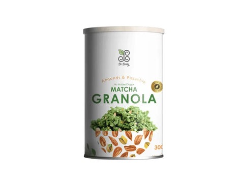 Dr.Baby Almond & Pistachio Granola Matcha 300g - CAFELAX