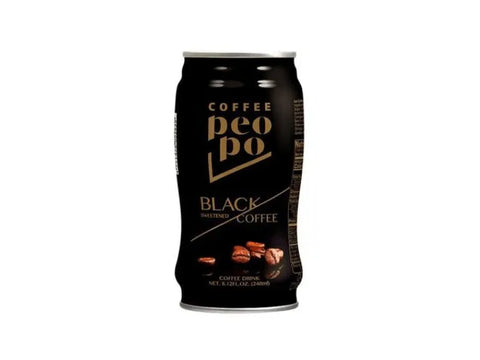 PeoPo Iced Black Coffee 240ml - CAFELAX