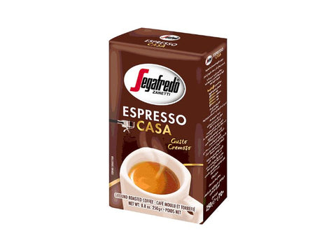 Segafredo Espresso Casa Ground Coffee 250g