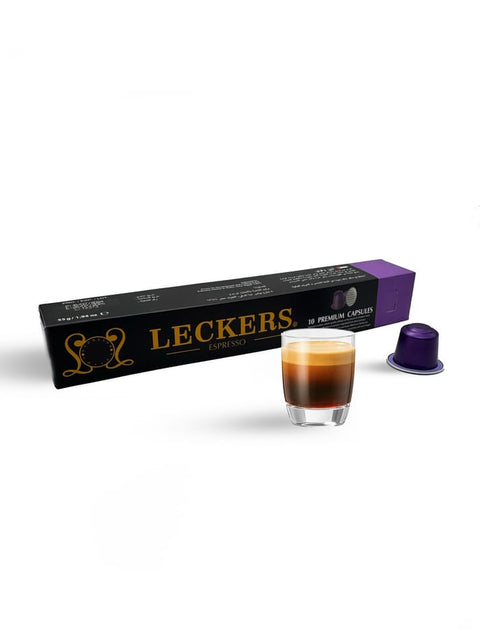 Leckers Espresso Capri coffee Capsules- 10 Capsules