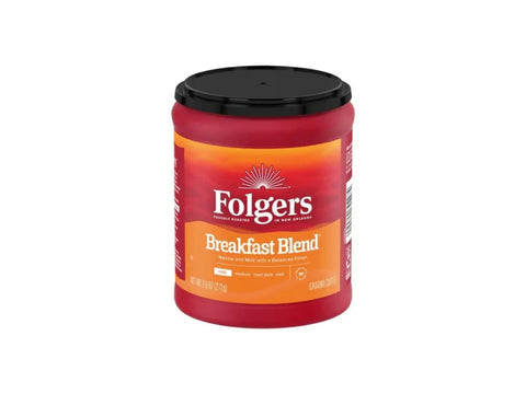 Folgers Breakfast Blend Ground Coffee 272g - CAFELAX