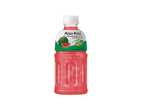 MOGU MOGU Watermelon Flavored Drink With NATA DE COCO 320ml - CAFELAX