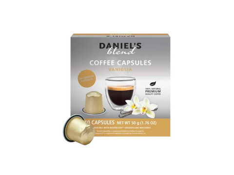 Daniel's Blend Vaniglia Coffee Capsules - 10 Capsules