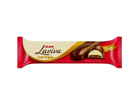 Ülker Laviva Milky Filling Chocolate Bar 35g - CAFELAX