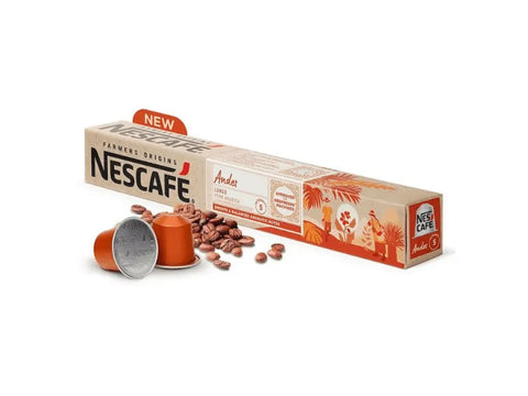 Nescafe Andes Coffee Capsules - 10 Capsules - CAFELAX