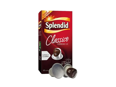 Splendid Classico Espresso Coffee Capslules - 10 Capsules