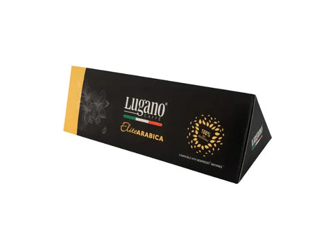 Lugano Elite Arabica Coffee Capsules - 10 Capsules - CAFELAX