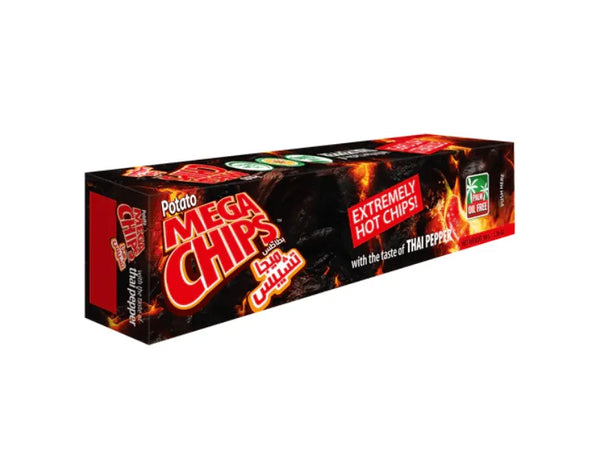 Mega Chips Extremely Hot With thai Pepper 50g – CAFELAX