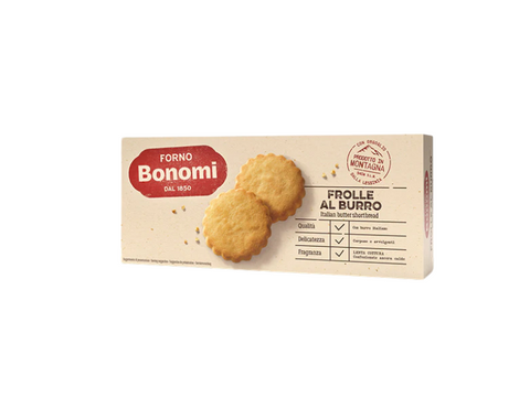 Forno Bonomi Shortbread Butter Round 150g - CAFELAX