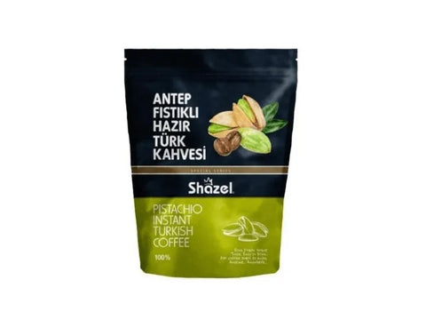 Shazel 100% Arabica Pistachio Instant Turkish Coffee 200g - CAFELAX