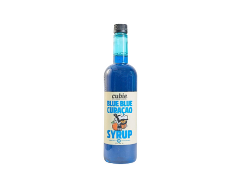 Cubie Blue Curacao Syrup 1L - CAFELAX