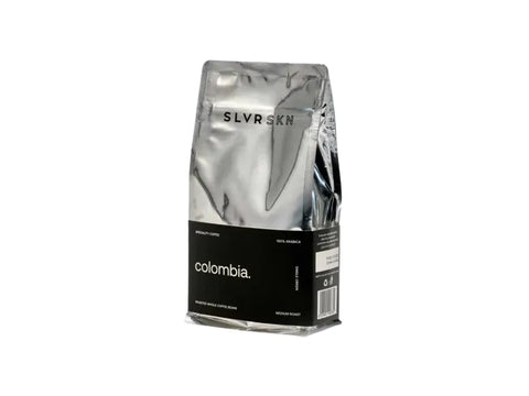 Slvrskn Roasted Whole Beans Colombia 200g - CAFELAX