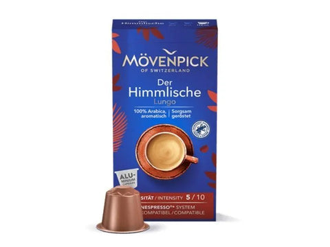 Movenpick Der Himmlische Lungo Coffee Capslules - 10 Capsules - CAFELAX