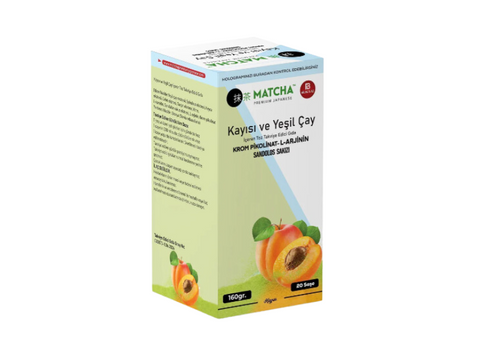 Matcha Apricot Latte Detox Antioxidant Burner 20 Sachets - CAFELAX