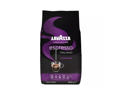 Lavazza Espresso Italiano Cremoso Whole beans Coffee 1Kg - CAFELAX