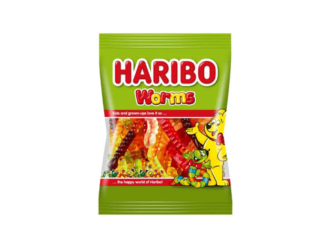 Haribo Worms Jelly 15g - CAFELAX