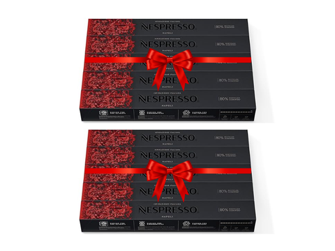 -100 Capsules- 10*Nespresso Napoli Coffee Capsules - 5*10 Capsules