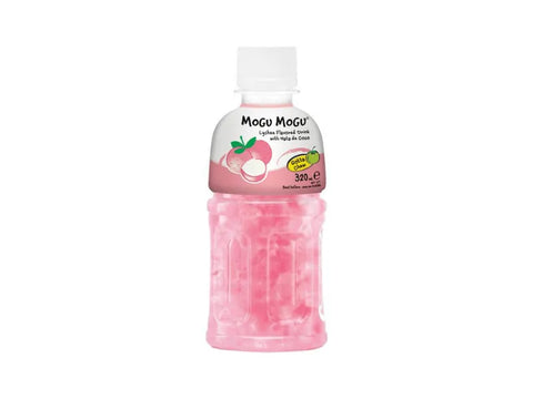 MOGU MOGU Lychee Flavored Drink With NATA DE COCO 320ml - CAFELAX